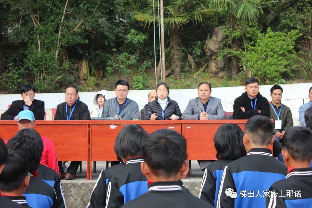 好习惯我养成元江县那诺中学进行养成教育训练